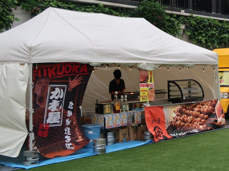 令和８年度協賛ブース（焼き鳥）写真