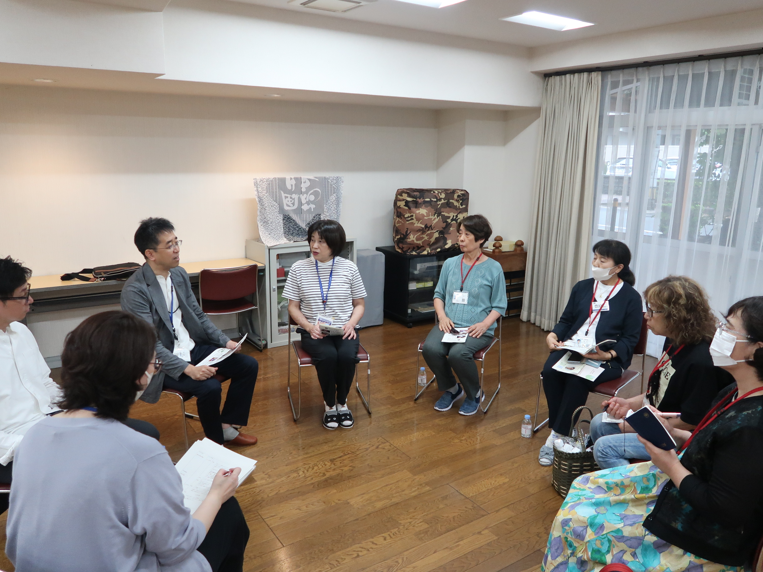 区長と意見交換会