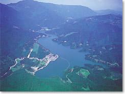 江川ダムの写真