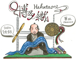 Hakata-ori’s close associations with Buddhism image