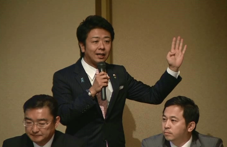 パネルディスカッションにおける福岡市長の画像