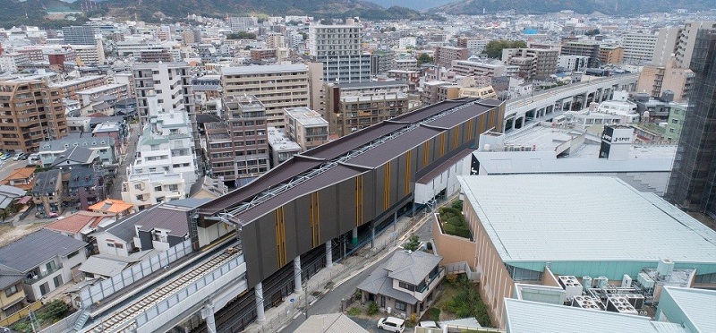 雑餉隈（ざっしょのくま）駅付近