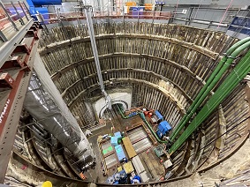 香椎川発進立坑
