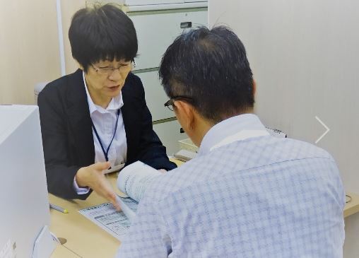 相談の様子の画像