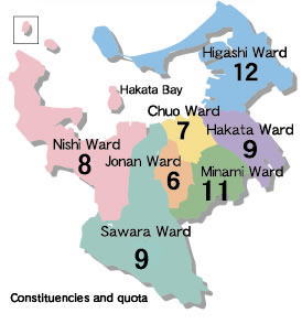 Constituencies and quota