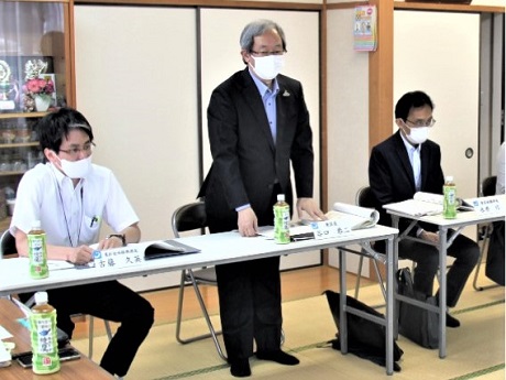 懇談の写真１