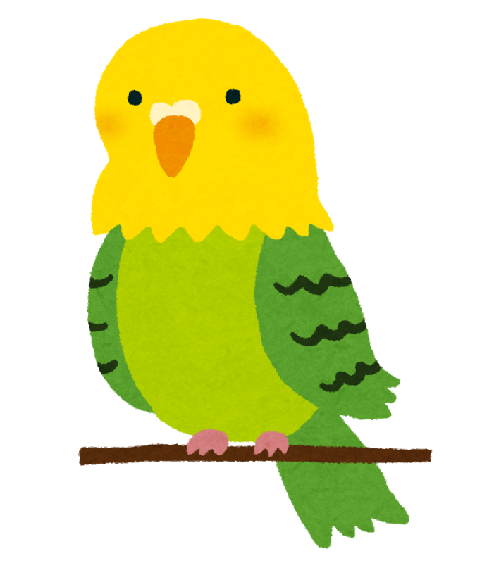 オウムのイラスト