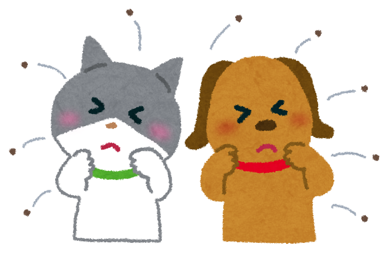 ペットのノミやマダニに注意