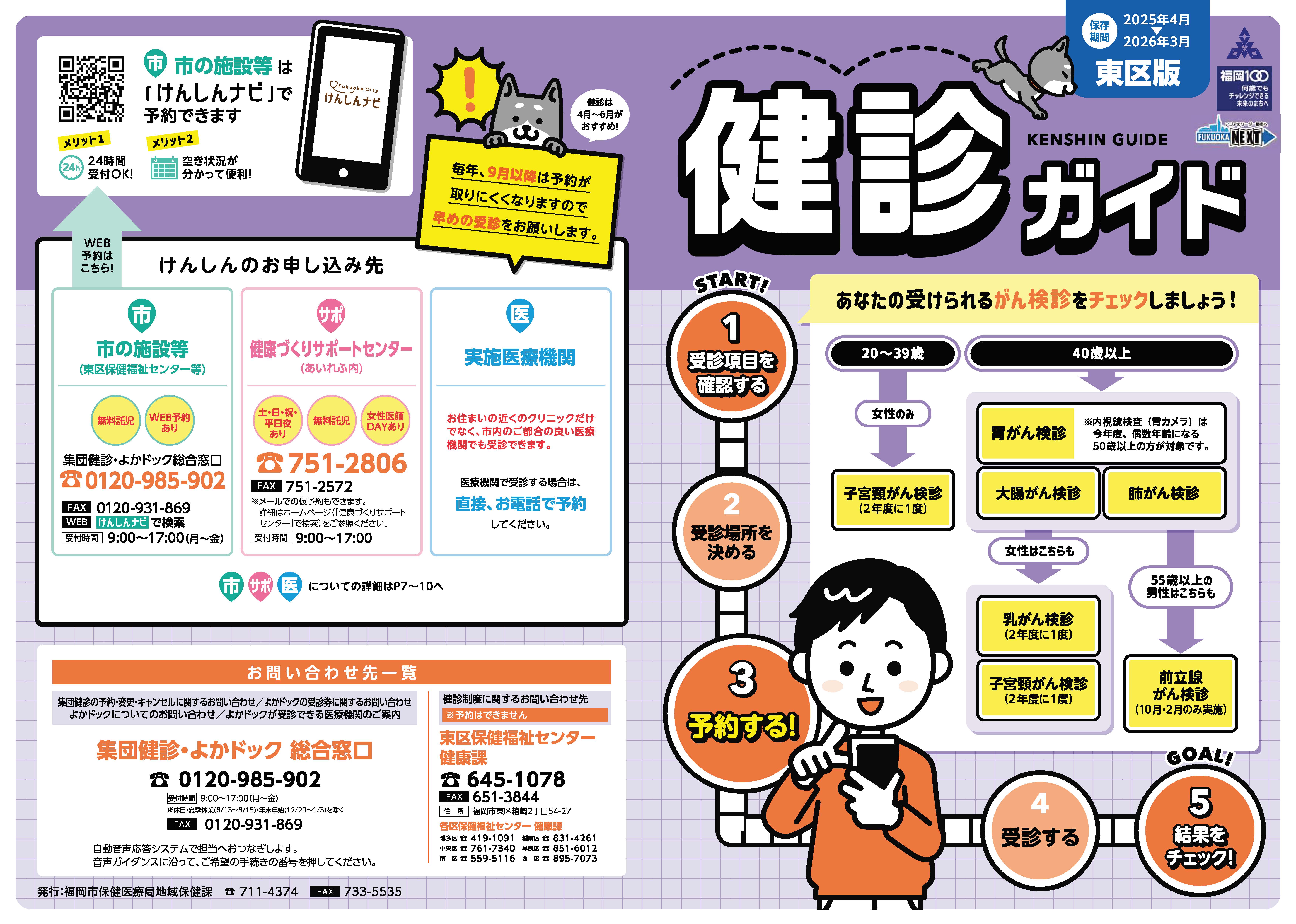 健診ガイド2024年度版の表紙画像