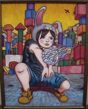 第41回城南区市民アート展絵画部門の特選作品画像