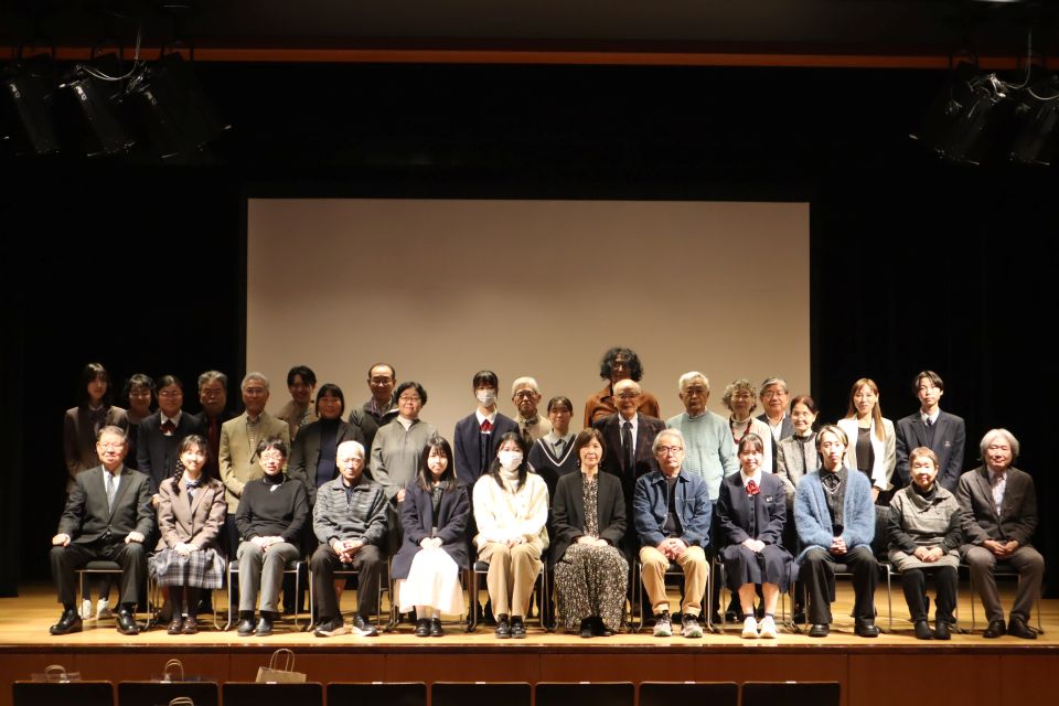 ひょうしょうしきのようす　しゃしん２