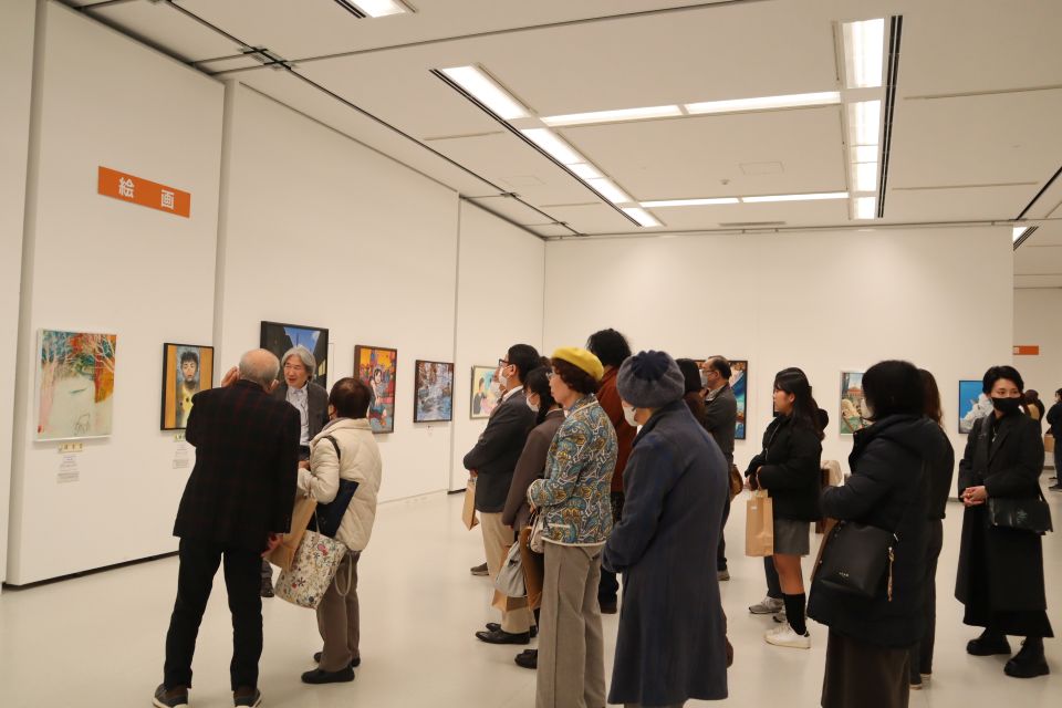 かいがぶもん　ぎゃらりーとーくのようす　しゃしん１