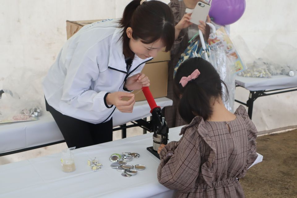 オリジナル缶バッジ作り