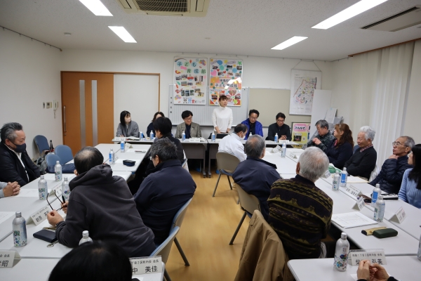 住民の思いを聞き、よりよいまちづくりへ向けて意見交換を行いました