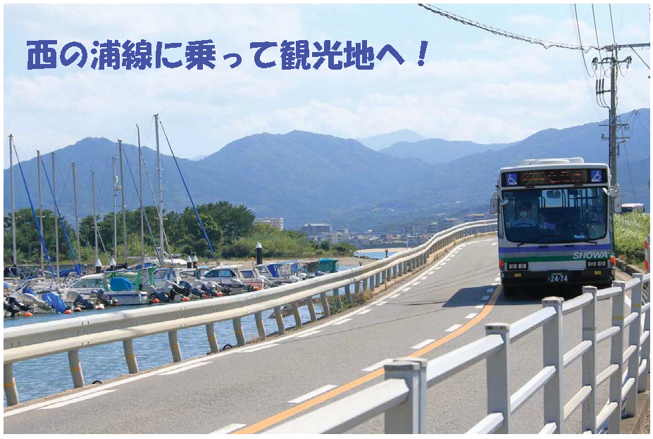 昭和バス西の浦線の写真