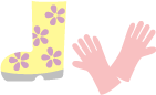 画像:ゴム類の絵