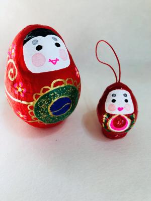 姫だるまの写真