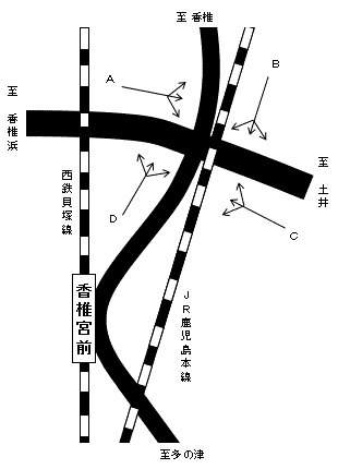 [0107]香椎（(仮)香椎参道踏切）