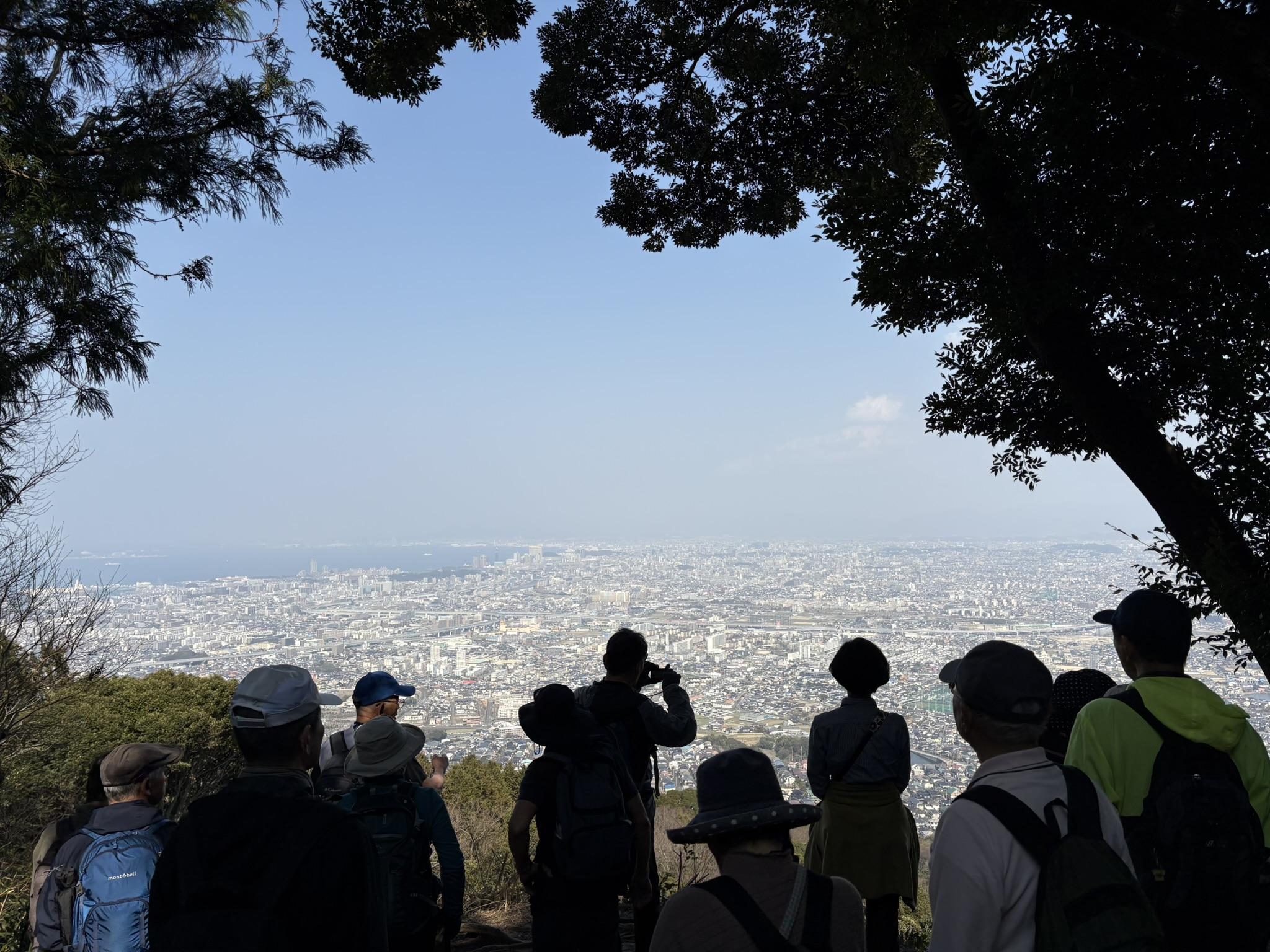 叶岳からの眺め