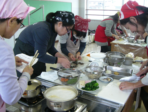 地域食生活改善講習会の様子写真