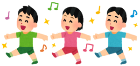 こどもたちのイラスト