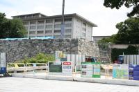 福岡城「上之橋御門石垣修復工事」の写真（その1）