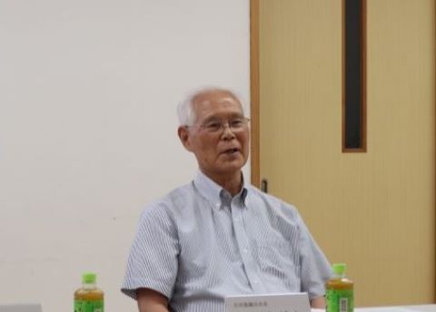 画像：一ノ瀬会長がお話しされる様子