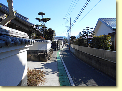 画像：月城通り（松口月城）（１）