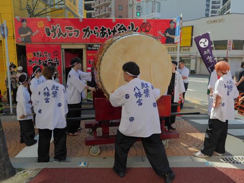サザエさん商店街通り夢まつりパレード８