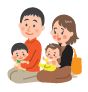 親子のイラスト
