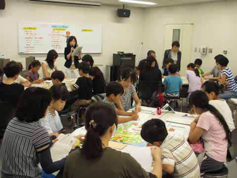 画像：親子講座の様子