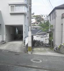 カーブミラー整備前の写真