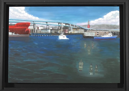 網代憲明「津、港」