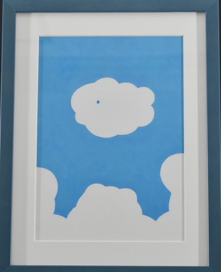 春日　利津子「雲？」