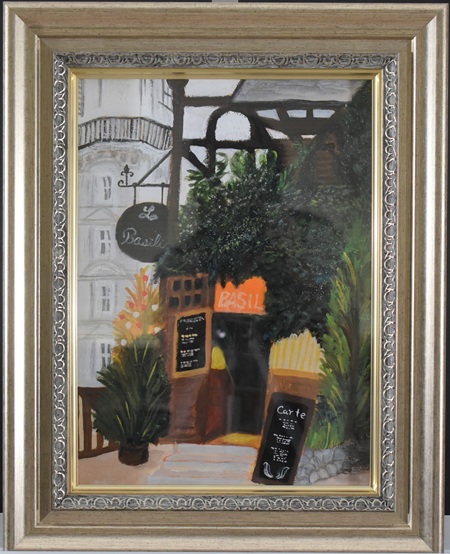 山﨑　公代「カフェ」