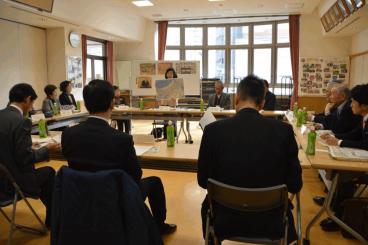 意見交換会の様子の拡大画像１