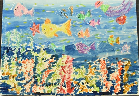 西谷　恵「きれいなうみをまもろう」