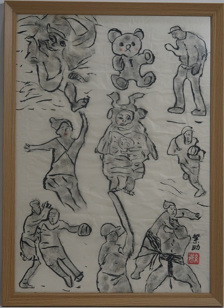 日本画部門作品番号8の作品
