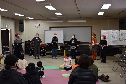 出演中の写真