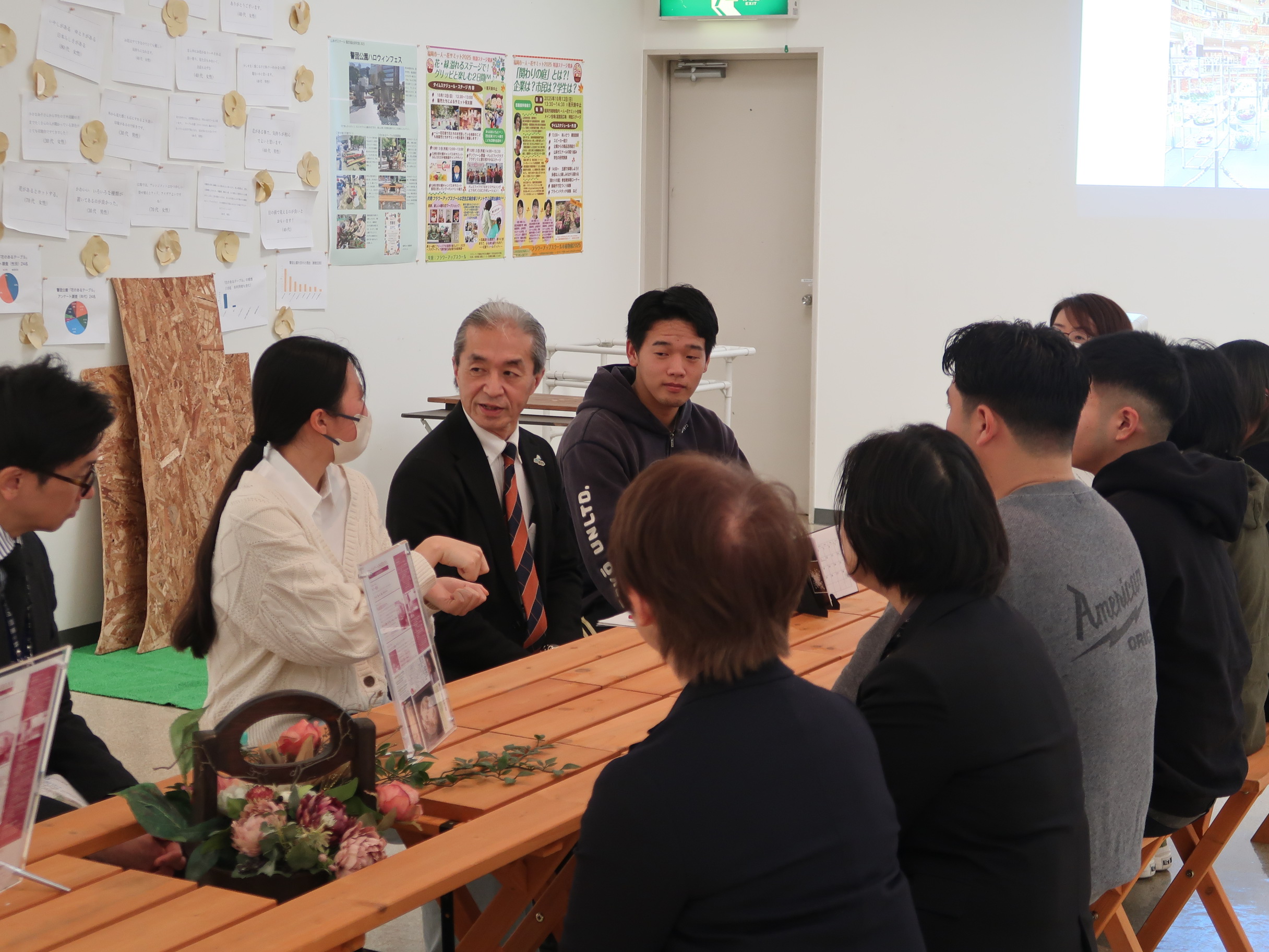 区長と意見交換会