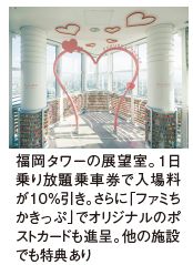 福岡タワーの展望室の写真
