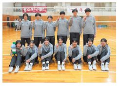 福岡女学院高校バレーボール部の写真