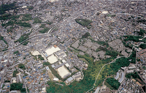 平尾地区の航空写真