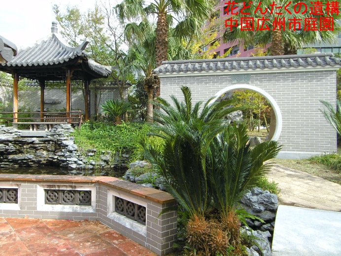 中国広州市庭園の写真２