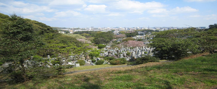 平尾霊園前景の画像