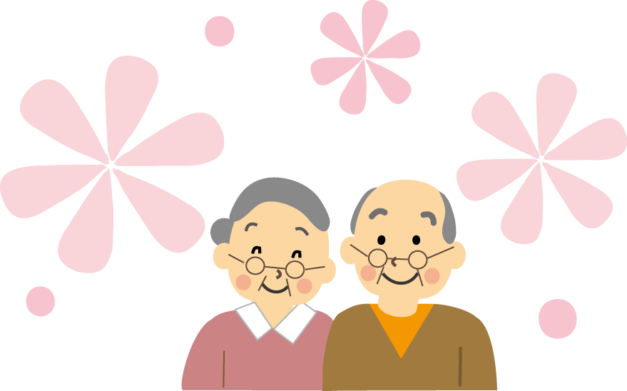 老夫婦の画像