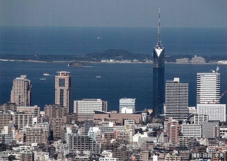 海の中道と福岡タワーの画像