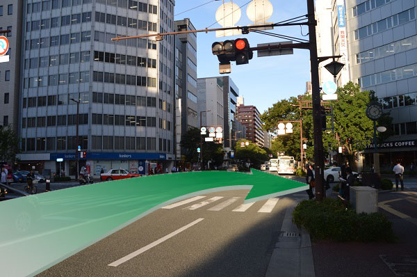 赤坂交差点の写真