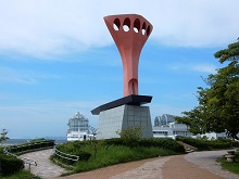 博多港引揚記念碑の写真