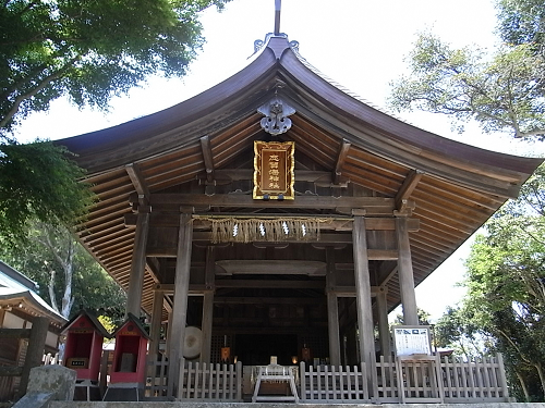写真：志賀海神社の外観